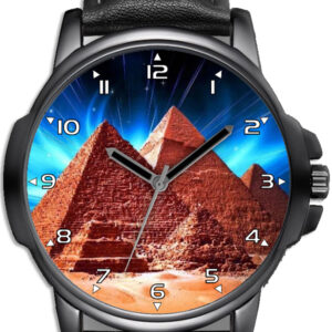 Egyptian Pyramids Night Unique Quality Wrist Watch