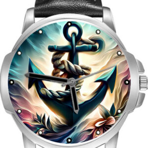 Beautiful Anchor Sailor #2 Unique Art Stylish Rare Quality Wrist Watch