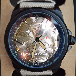 Astronaut On Moon Surface Stealth Series Gift Wrist Watch