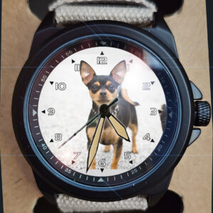 Chihuahua Small Cute Pet Dog Unique Stealth Series Gift Wrist Watch