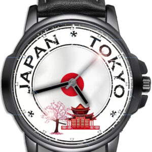 Japan Tokyo Art Flag Stealth Series Gift Wrist Watch