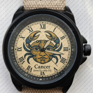 Star Sign Cancer Art Stealth Series Gift Wrist Watch