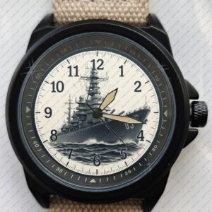 Destroyer Battle Ship Navy Art Stealth Series Unique Wrist Watch