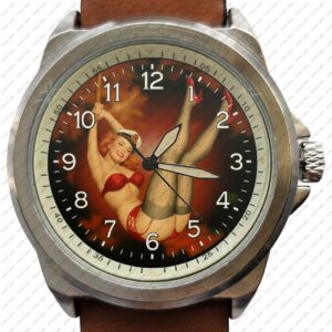 Pinup Girl Retro Art Stealth Series Unique Wrist Watch